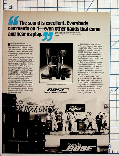 Vintage bose professional - vintage,