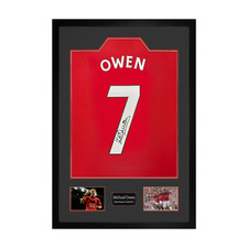 Michael Owen Signed Manchester