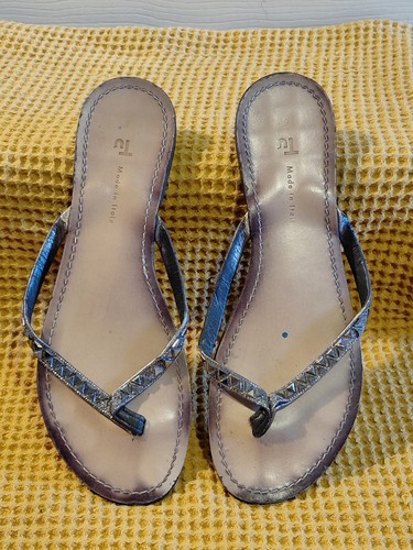 Ladies size toe post - ladies, sandals
