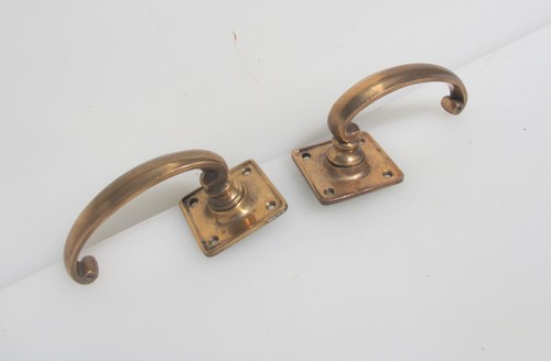 Antique bronze lever - antique,