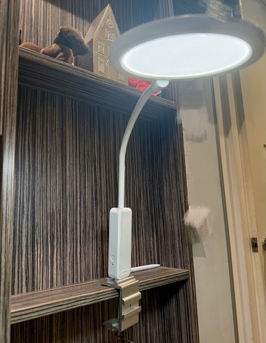 Led white clamp - led,