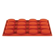 Pavoni Formaflex Silicone Oval Mould 16 Cup - N951