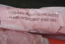 Damp Proof Membrane - Flame Retardant Polythene 4m x 25m x 250mU