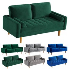Velvet Sofa 2/3 Seater Modern