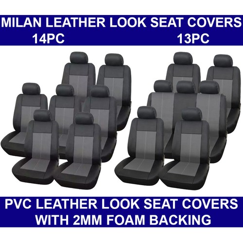 Milan 13pc 14pc leather look - &,