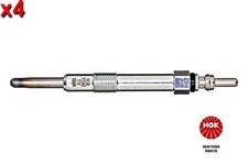 4x Glow Plug NGK Fits ALFA