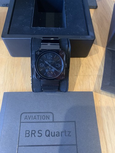Bell and ross black - and, ceramic