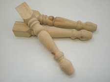  Solid Pine Farmhouse Stool Leg WT012