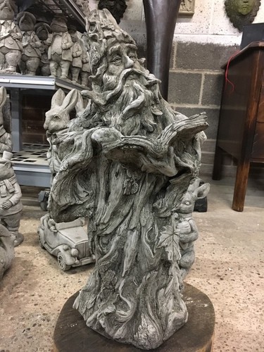 Garden ornaments wizard stone - garden,
