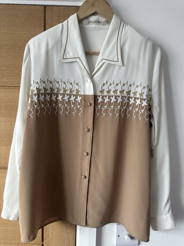 Vintage jacques vert blouse - vert, uk