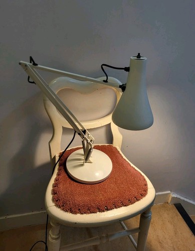 Vintage white anglepoise - white, model