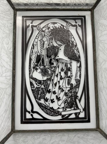 Vintage mirror glass style - vintage,