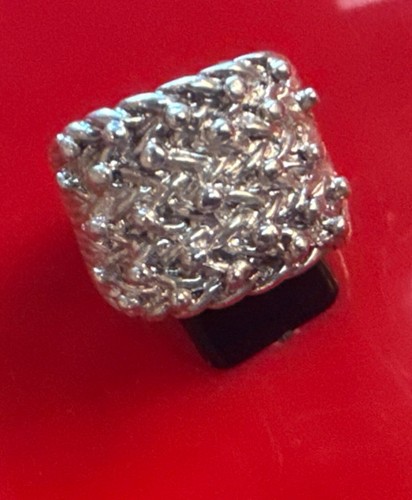 Men solid silver keeper - solid,