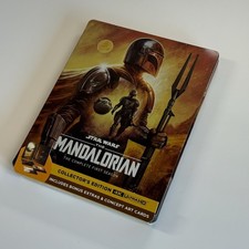 StarWars The Mandalorian  4K Steelbook Season 1 Collector's Ed, Extras, Freepost