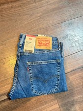 Levis 512 Slim Taper Medium Blue Jeans For Mens All Sizes