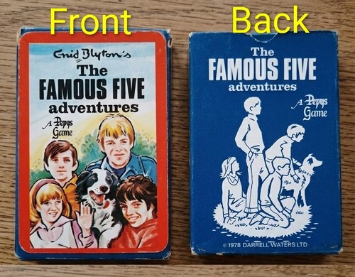 Vintage pepys card game - game, enid