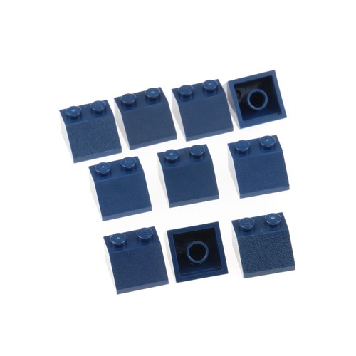 10x lego roof brick 2x2 - 10x,