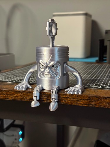 Pist off angry piston - piston, tow