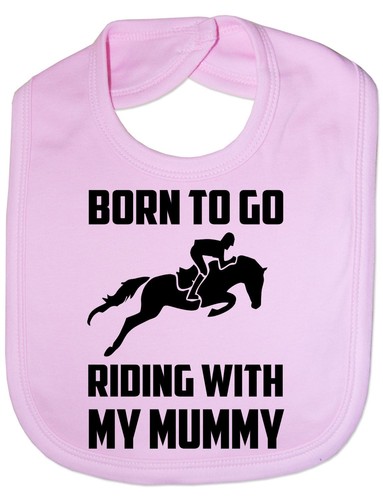 Born riding with mummy - born, go