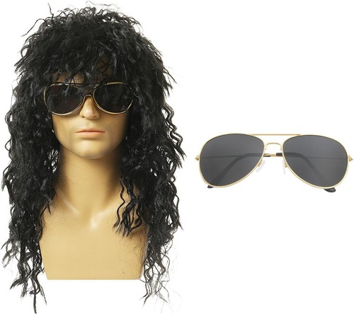 Black rocker wigs and - rocker,