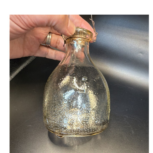 Antique hand blown glass - antique,