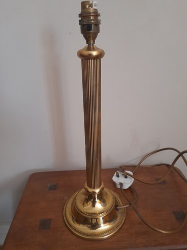 Vintage tall quality brassware - tall,