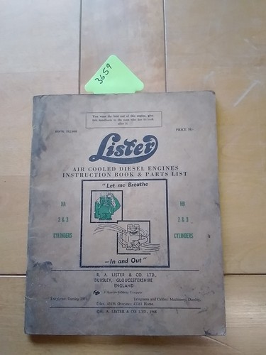 Lister 3 air cooled - hb,