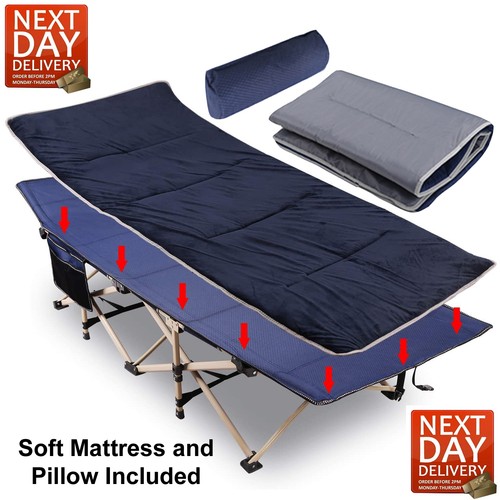 Luxury folding camping bed - luxury,