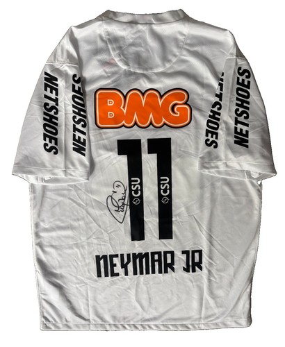 Neymar rare hand - hand, signed