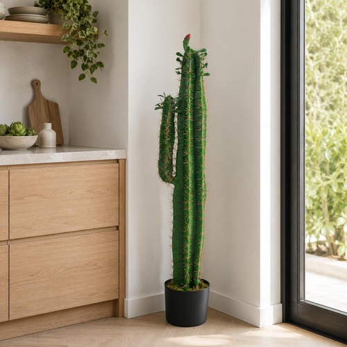 Artificial cactus with - artificial,