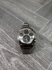 Seiko SLQ007 Sportura Kinetic Chronograph Watch 9T82-0A50 Vintage