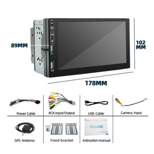 Car mp5 video player din - mp5,