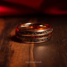 Dome Polished Rose Gold