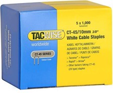TACWISE CT45 10MM WHITE CABLE