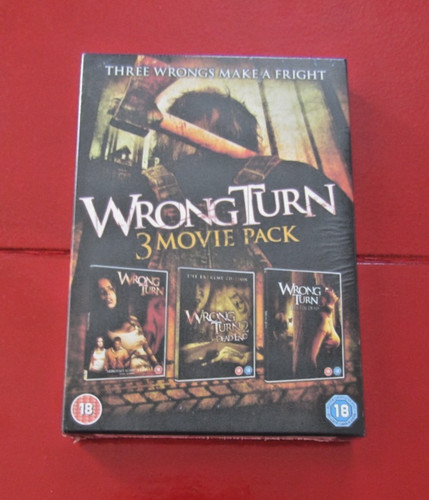 Wrong turn movie pack - pack, dvd