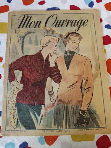 Vintage old french - french, magazine