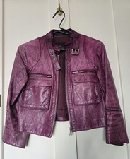 Vintage Mulberry Biker Jacket