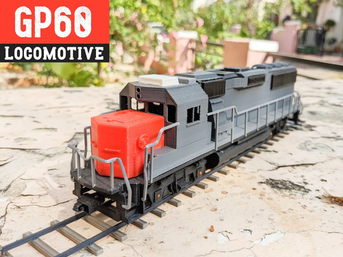 Scale gp60 locomotive - s‑scale,