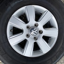 x1 genuine VOLKSWAGEN AMAROK 16" INCH ALLOY WHEEL WITH TYRE 245 70 16 2H0601025G