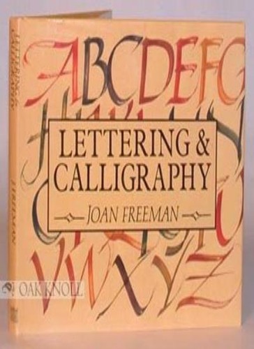 Lettering and calligraphy - lettering, by