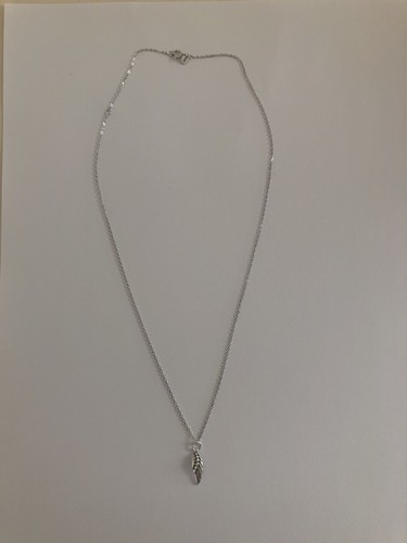 925 silver angel wing feather - silver,