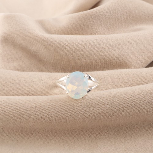 Milky opal gemstone - milky,