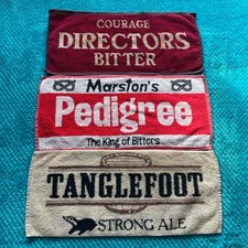 Beer Bar Towels 3 Cotton Mats