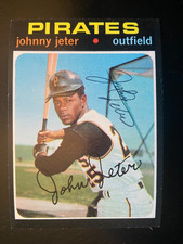 John Jeter Autographed 1971