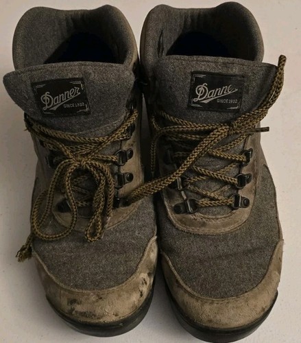 Trashed danner jag - wool, smoke