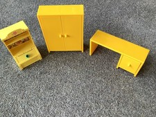 RARE IKEA dolls house furniture bundle Bedroom/office Set 