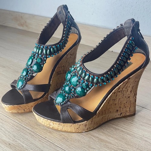 Exe brown leather crystal - exe,
