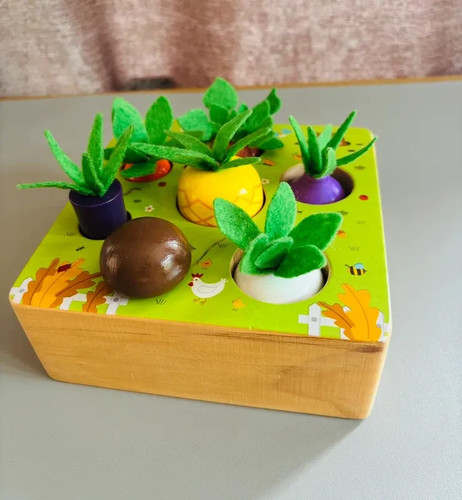 Wooden montessori toy - wooden, toddlers