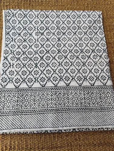 Indian hand block print kantha - hand,