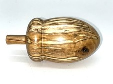 Large ornamental wooden acorn